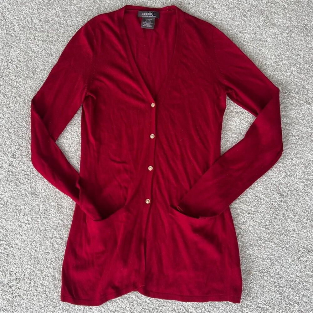 NWOT George Cardigan Sweater XS 53$ Silk